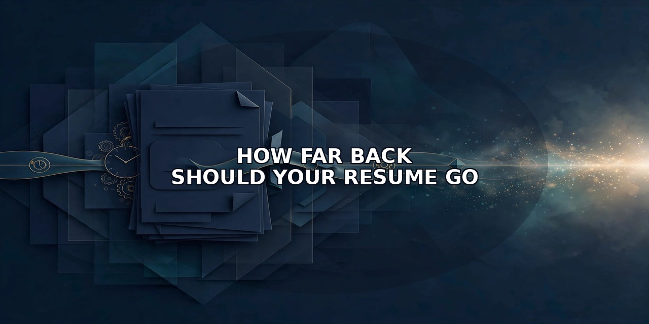 How Far Back Should a Resume Go? The 10-Year Rule, Explained